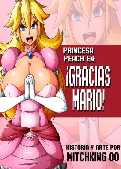 Princesa Peach en gracias Mario 